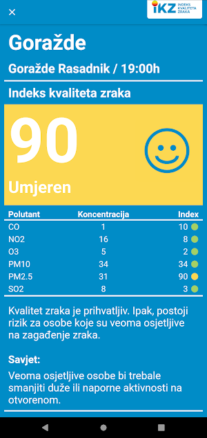 Zrak u BiH Screenshot 3