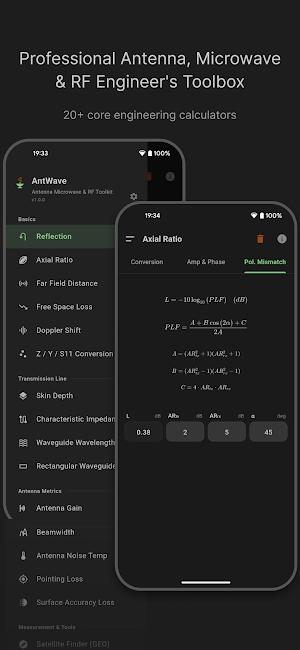 AntWave: Antenna & RF Toolkit Screenshot 0