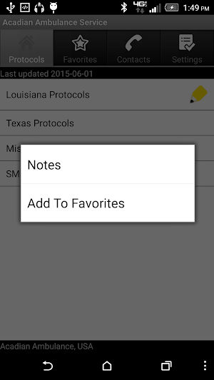 Acadian Ambulance Service Screenshot 2