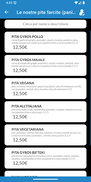 Calipso Taverna Greca Screenshot 2
