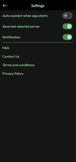 WestVPN Screenshot 3