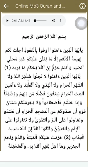 AbdulBasit Quran Read & Listen Screenshot 3
