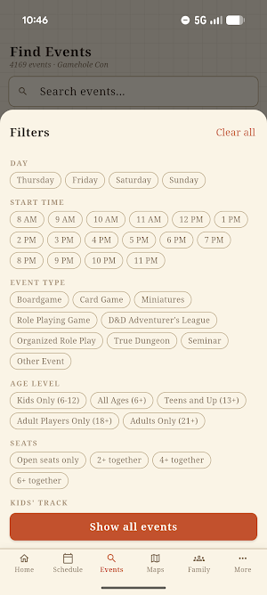 Gamehole Con Companion Screenshot 2