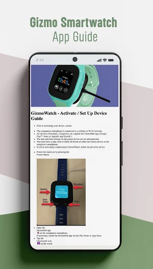 Gizmo Smartwatch App Guide Screenshot 3