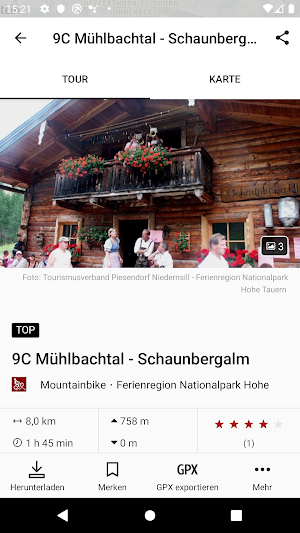 Piesendorf Niedernsill erleben Screenshot 3