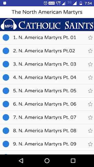 Catholic Saints Bios and Stories Audio Collection Screenshot 3