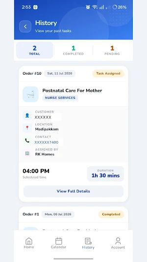 VYTHUS Workforce App Screenshot 1