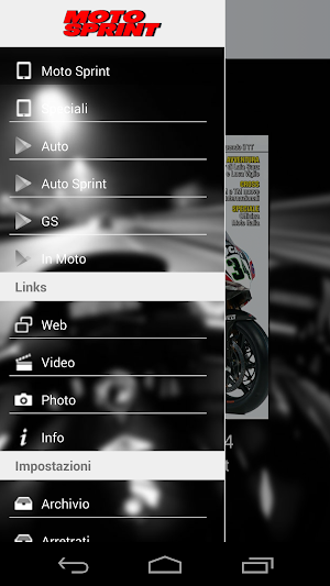 Motosprint plus Screenshot 0