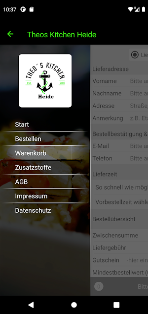 Theos Kitchen Heide Screenshot 0