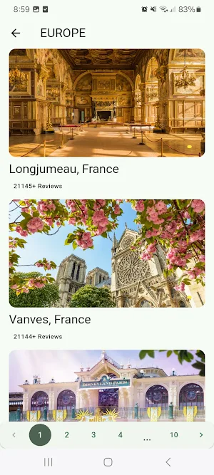 AI Travel Planner Screenshot 1