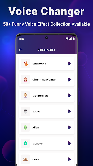 Voice Changer : Voice Effects Screenshot 2