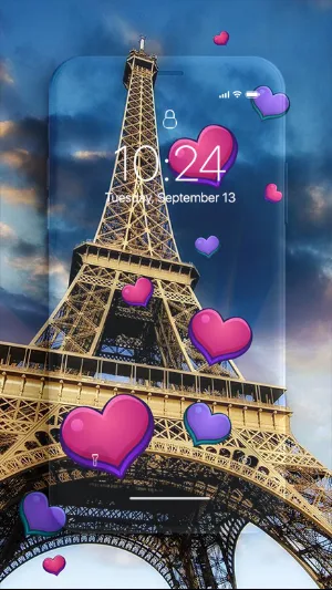 Paris Wallpaper - Eiffel Tower Screenshot 2