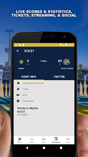 Casteel Athletics Screenshot 2