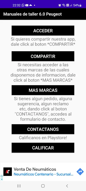 Manuales de taller 6.0 Peugeot Screenshot 0