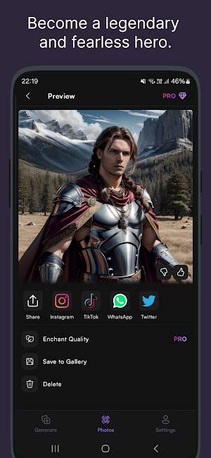 Riveri: AI Avatar Generator Screenshot 3