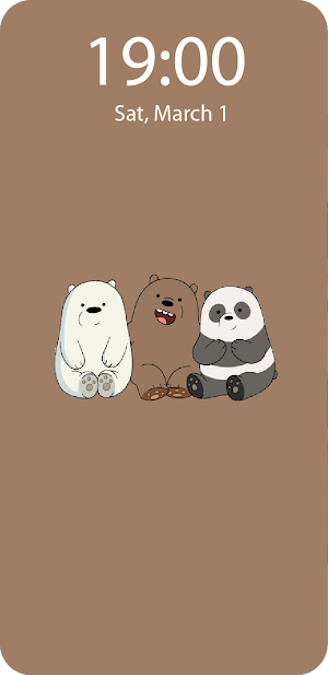 Brown Live Wallpaper Parallax Screenshot 2