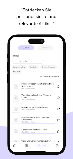 Erziehungs-App: ParentingBuddy Screenshot 3