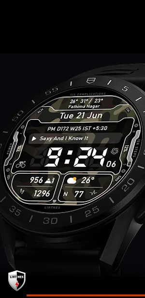 Digital Watch Face 059 Screenshot 1