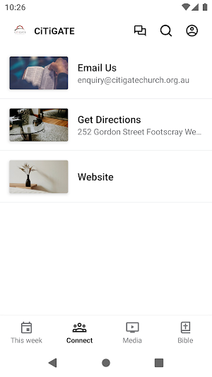 CiTiGATE Connect Screenshot 1