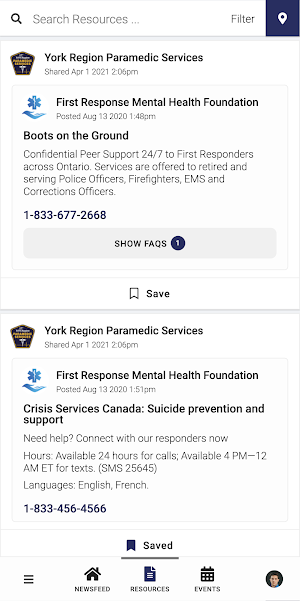 York Region PS PeerConnect Screenshot 2