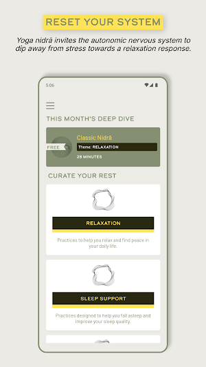 Napp: Yoga Nidrā Screenshot 1