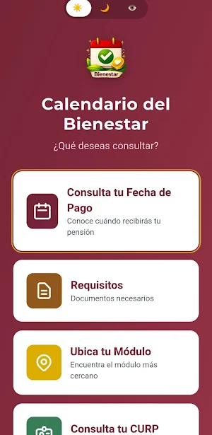 Calendário del Bienestar Screenshot 1