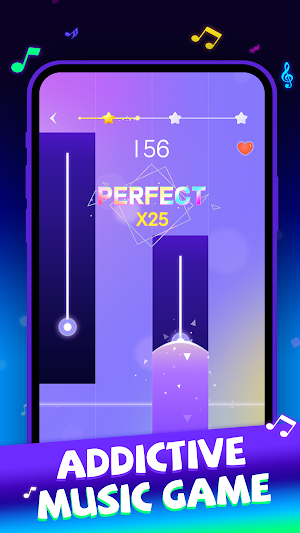 Magic Piano Tiles:music game Screenshot 0