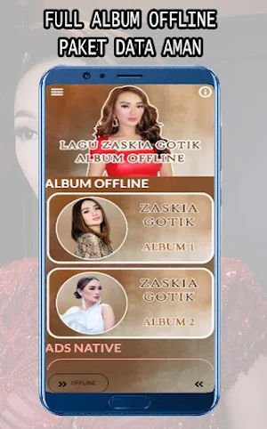 Lagu Zaskia Gotik Full Offline Screenshot 2