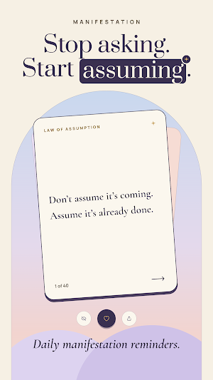 Daily Manifestation Messages Screenshot 0