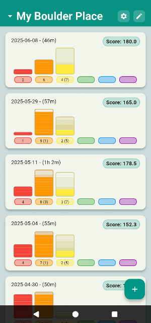Boulder Logger Screenshot 0