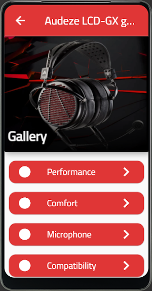 Audeze LCD-GX guide Screenshot 0