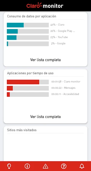 Claro Monitor Screenshot 1