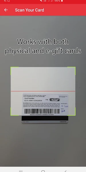 Unofficial Coles Gift Card Balance Screenshot 3