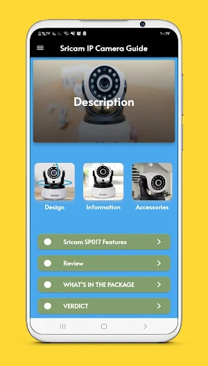 sricam ip camera guide Screenshot 3