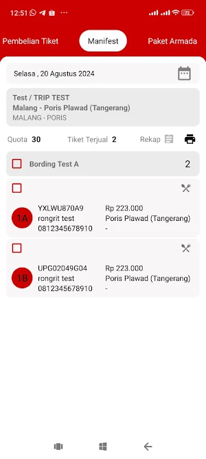 MTrans Agen Screenshot 2
