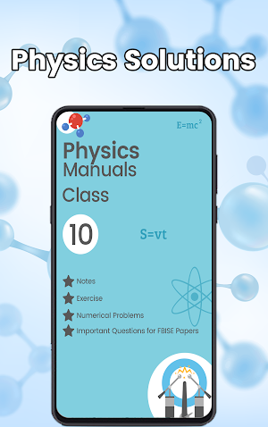 Physics 10th Class Exercise Solution Screenshot 0