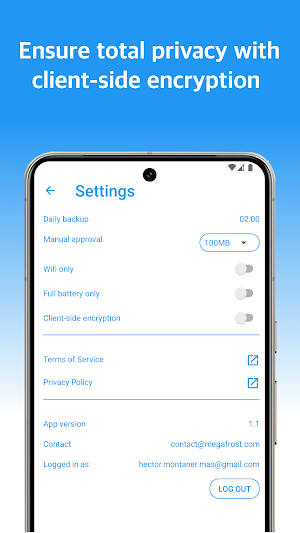 Megafrost - Backup your Media Screenshot 3