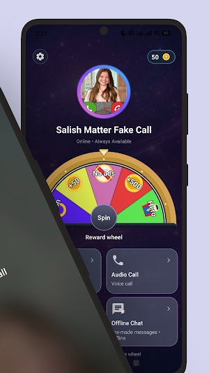 Salish Matter Fake Call & Chat Screenshot 1