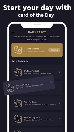 Tarot Card Reading Daily Screenshot 0