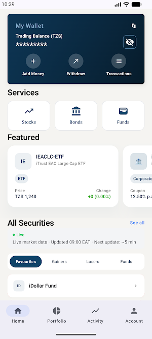 iTrust Finance Screenshot 2