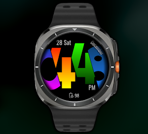 Color Shade Watch Face Screenshot 2