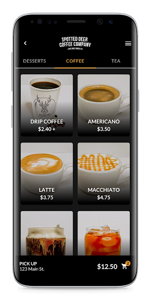 Spotted Deer Coffee Company Screenshot 2