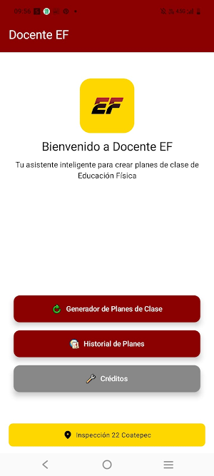 Docente EF Screenshot 0