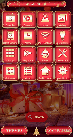 Christmas Presents Theme +HOME Screenshot 1