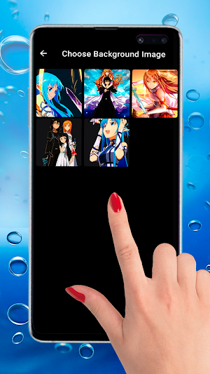 Asuna Kirito Sao Art Sword Anime Live Wallpaper Screenshot 2