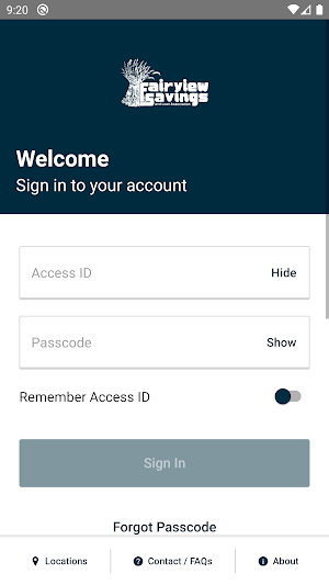 Fairview Savings and Loan Asso Screenshot 1