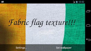 Ivory Coast Flag Live Wallpaper screenshot 7