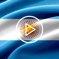 Argentina Flag Waving Live Wallpaper