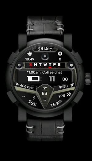 Digital Watch Face CRC088 Screenshot 2