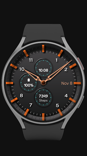 Analog classic watch face Screenshot 3